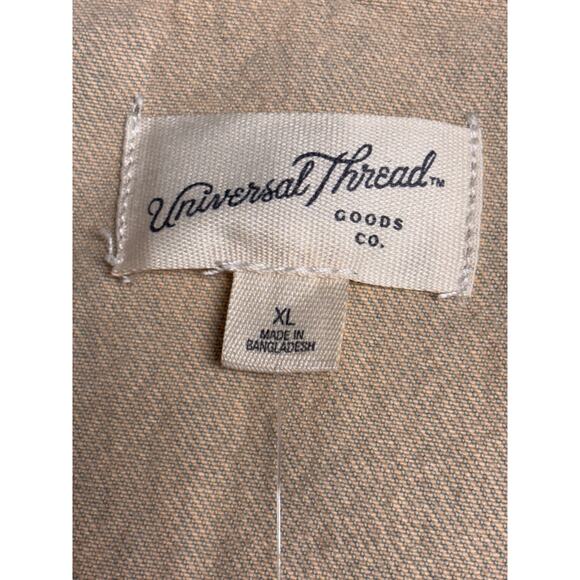 Universal Thread Light Wash Denim Utility Jacket Women’s M Adjustable Waist XL - Picture 5 of 7